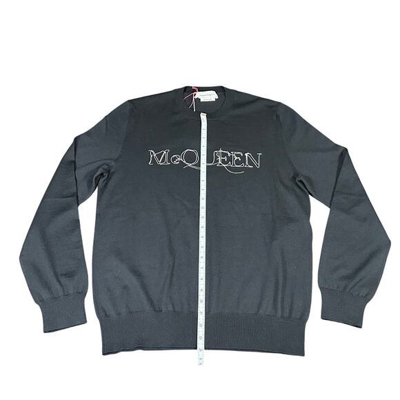 Alexander McQueen Chain Detail Sweater Size M NWT Unisex - Picture 6 of 9